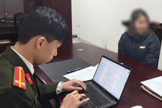 Công an Hà Nội xử phạt người phụ nữ đăng tải thông tin sai sự thật về việc cấm xe tải