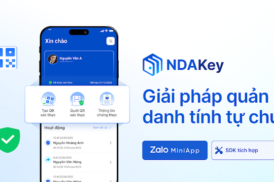 Giải pháp quản lý danh tính tự chủ NDAKey - bảo vệ dữ liệu công dân
