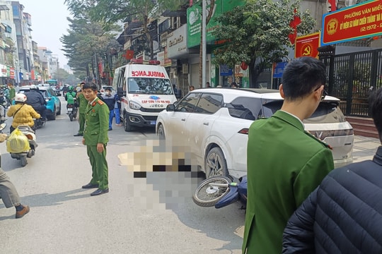 Hà Nội: Hai người thương vong trong vụ tai nạn tại phố Khâm Thiên