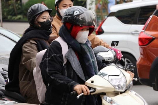 Bắc Bộ rét về đêm và sáng sớm