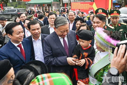 Tổng Bí thư Tô Lâm: Tiếp tục chung sức, đồng lòng đưa Cao Bằng tiến lên vững chắc