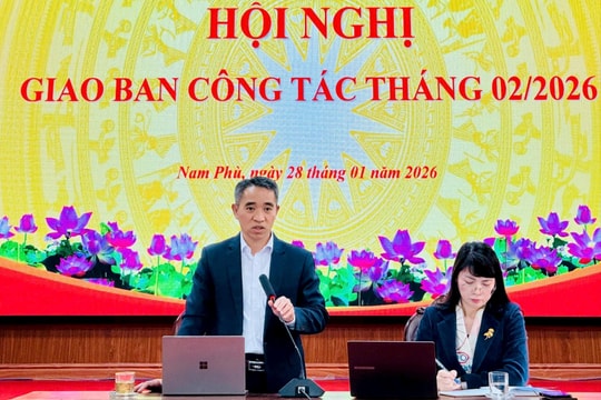 Nam Phù thu ngân sách tháng 1-2026 đạt 4.094 triệu đồng