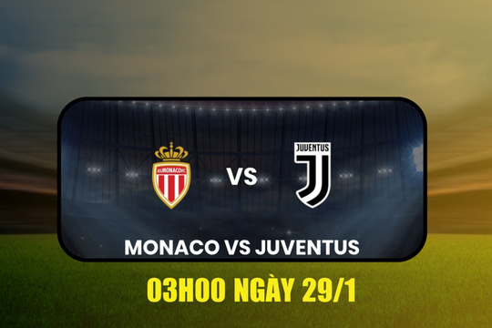 Nhận định Monaco vs Juventus: Thế khó cho đội chủ nhà