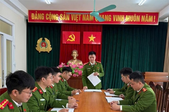 Học Nghị quyết để làm tốt nhiệm vụ giữ gìn an ninh, trật tự từ cơ sở
