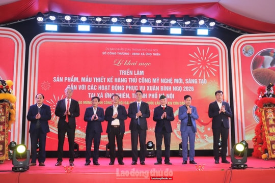 Triển lãm Xuân Bính Ngọ 2026: Điểm hẹn hội tụ tinh hoa thủ công mỹ nghệ Thủ đô