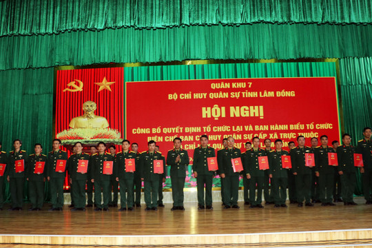 Chức năng, nhiệm vụ của Ban Chỉ huy quân sự cấp xã