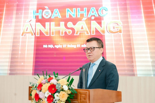 “Hòa nhạc Ánh sáng - Chào năm mới 2026” góp phần lan tỏa niềm tin và khát vọng phát triển của đất nước