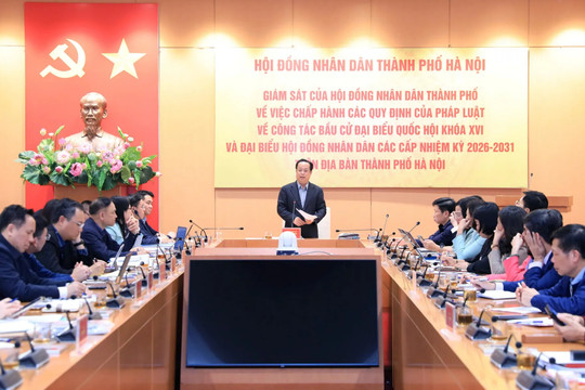 Hà Nội: bảo đảm kinh phí, trang thiết bị và đồng bộ dữ liệu bầu cử