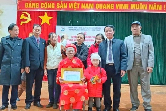 Tùng Thiện mừng thọ 748 người cao tuổi nhân dịp xuân Bính Ngọ 2026