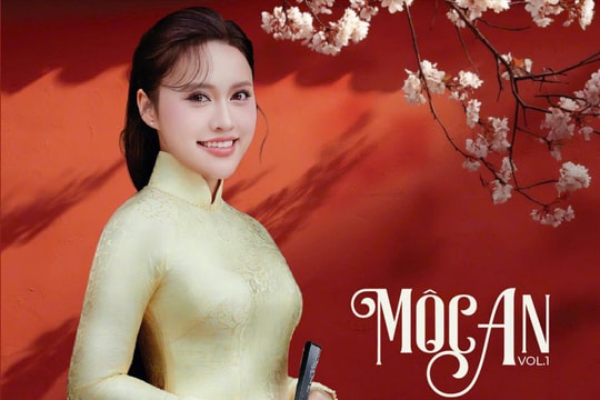 Quán quân “Tiếng hát Hà Nội” Mộc An khoe chất giọng dân gian trong album đầu tay
