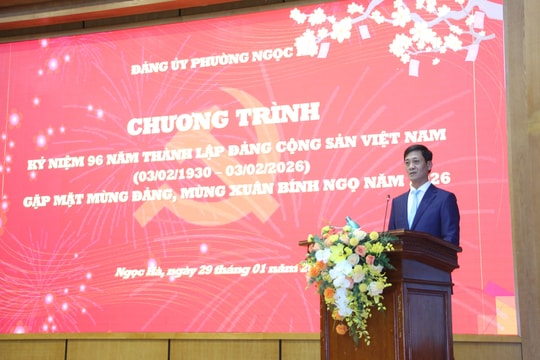 Phường Ngọc Hà quyết tâm thực hiện thắng lợi các nhiệm vụ năm 2026