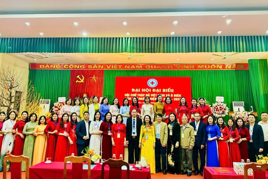 Hội Chữ thập đỏ xã Ô Diên tổ chức thành công Đại hội lần thứ nhất