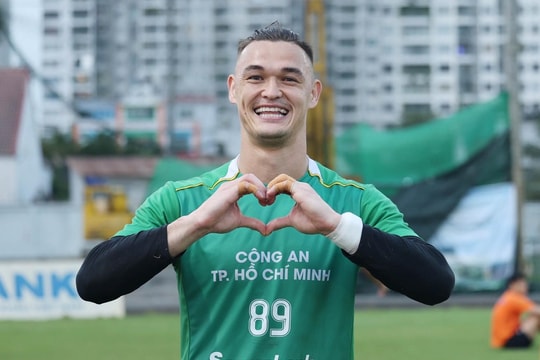 Thủ môn Patrik Lê Giang chính thức có quốc tịch Việt Nam