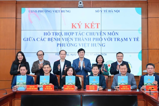 Phường Việt Hưng (Hà Nội) Các bệnh viện hỗ trợ, hợp tác chuyên môn với Trạm Y tế phường