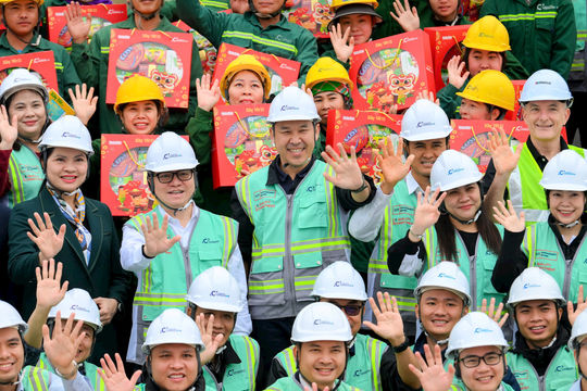 “Xây Tết 2026” cho hơn 1.100 công nhân xây dựng tại Hà Nội