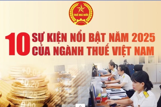 10 sự kiện nổi bật của ngành Thuế trong năm 2025