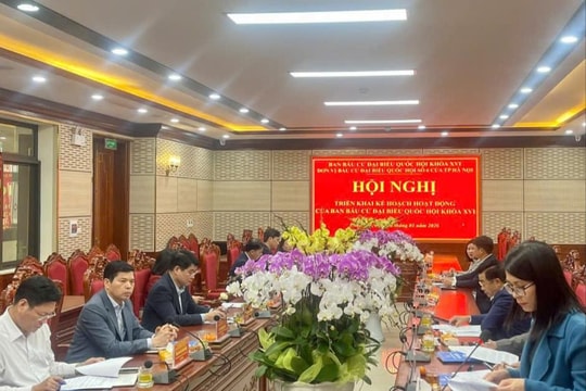 Ban Bầu cử đại biểu Quốc hội khóa XVI - đơn vị bầu cử số 6 thành triển khai kế hoạch hoạt động
