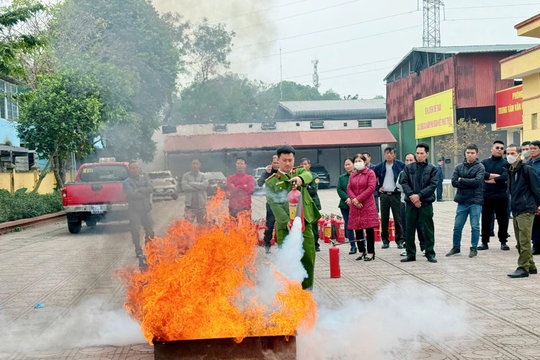 Xã Nam Phù: nâng cao vai trò lực lượng dân phòng trong PCCC&CNCH