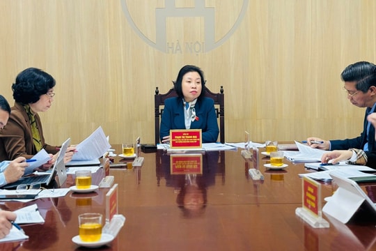 Phó Chủ tịch HĐND TP Hà Nội Phạm Thị Thanh Mai tiếp công dân định kỳ