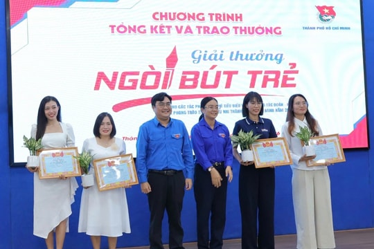 Báo Tuổi trẻ Thủ đô đoạt hai giải A và C giải thưởng Ngòi bút trẻ