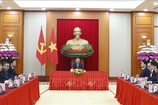 Tổng Bí thư Tô Lâm điện đàm với Tổng thống Hàn Quốc Lee Jae Myung