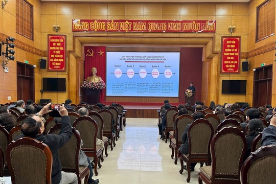 Tây Hồ: Thực hiện các khâu tổ chức hội nghị lấy ý kiến cử tri với người ứng cử