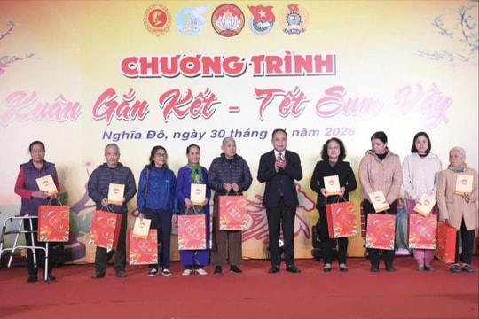 “Xuân gắn kết - Tết sum vầy”: Lan tỏa tinh thần đại đoàn kết ở phường Nghĩa Đô