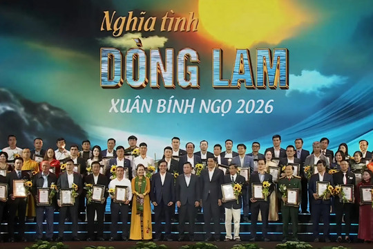 Nghệ An: “Nghĩa tình dòng Lam – Xuân Bính Ngọ 2026” lan tỏa giá trị nhân ái và sự sẻ chia