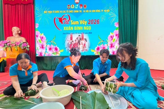 Ấm áp "Tết sum vầy" ở Sơn Đồng