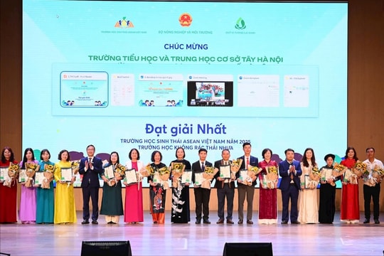 Nhân rộng mô hình trường học không rác thải nhựa