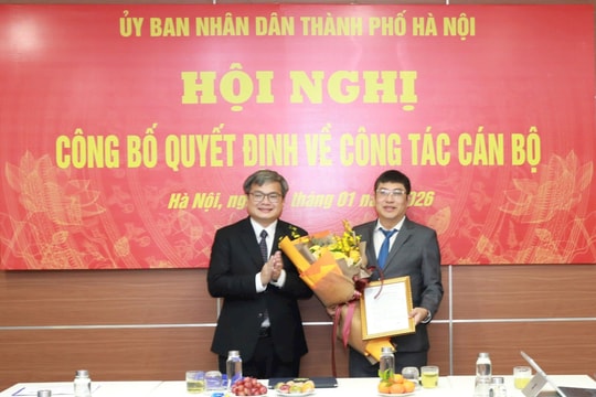 Đồng chí Phạm Tiến Luật giữ chức Phó Giám đốc Trung tâm Phục vụ hành chính công TP Hà Nội