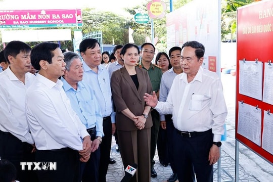 Chủ tịch Quốc hội Trần Thanh Mẫn: Lập, niêm yết danh sách cử tri “không bỏ sót, không nhầm lẫn”, đúng đặc thù Đồng Tháp