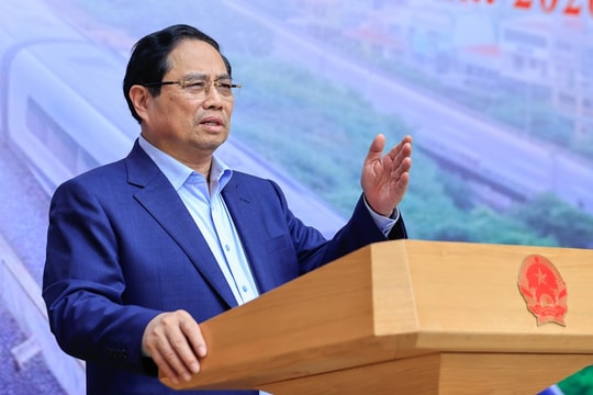 Thủ tướng Phạm Minh Chính: Triển khai các dự án đường sắt với mệnh lệnh hành động và trách nhiệm cao nhất
