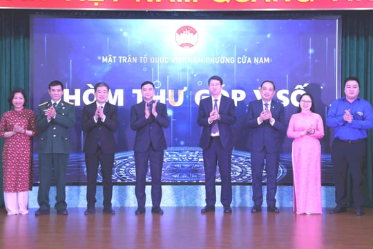 Phường Cửa Nam ra mắt “Hòm thư góp ý số”