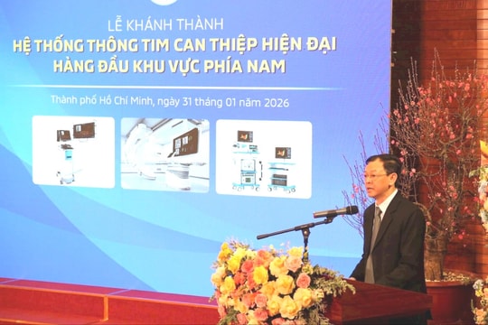 Bệnh viện Chợ Rẫy khánh thành hệ thống thông tim can thiệp hiện đại