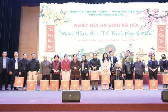 Sôi nổi Ngày hội An sinh xã hội “Xuân Nhân ái - Tết Bính Ngọ 2026” tại phường Thanh Xuân