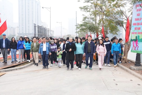 Cầu Giấy kết nối cộng đồng - Chung tay vì môi trường sạch, đẹp