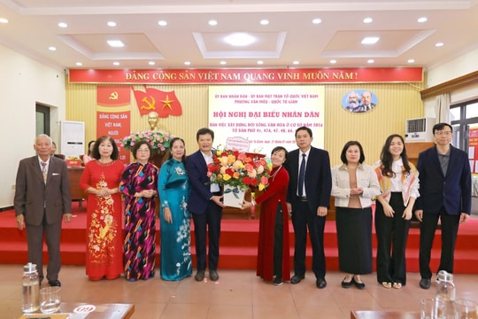 Phát huy dân chủ từ cơ sở, xây dựng đời sống văn hóa bền vững tại khu dân cư