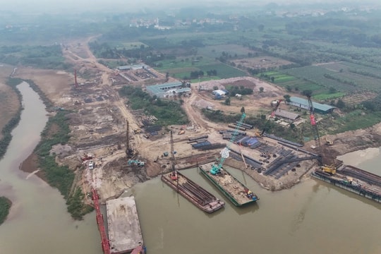 Hà Nội tăng tốc đầu tư các cây cầu vượt sông Hồng: Mở rộng không gian phát triển đô thị bằng quyết tâm và hành động