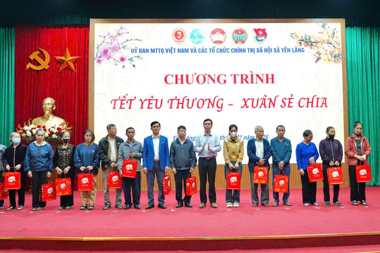 Xã Yên Lãng: Xuân về ấm áp – Nghĩa tình lan tỏa