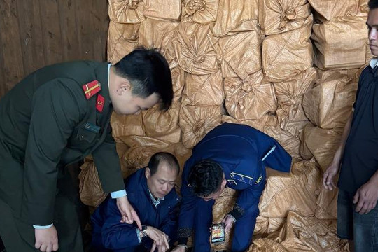 Thu giữ hơn 12 tấn hàng thực phẩm không rõ nguồn gốc 