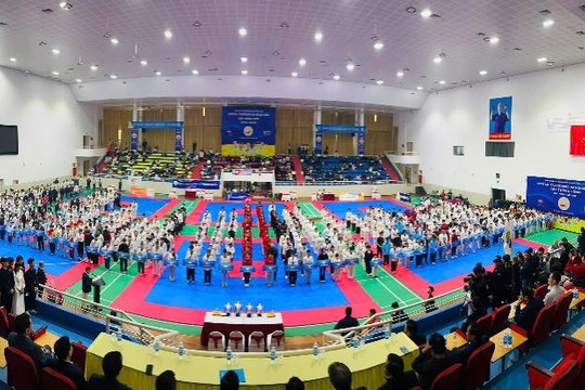 Khai mạc Festival Taekwondo Hà Nội mở rộng - Cúp Thăng Long lần thứ II năm 2026: Sức hút kỷ lục của sân chơi xã hội hoá