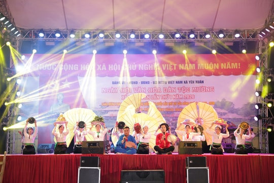 Ngày hội văn hóa dân tộc Mường, xã Yên Xuân lần thứ nhất - năm 2026