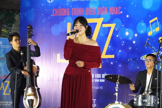 Dòng chảy Jazz lan tỏa cảm xúc xuân trong không gian cộng đồng