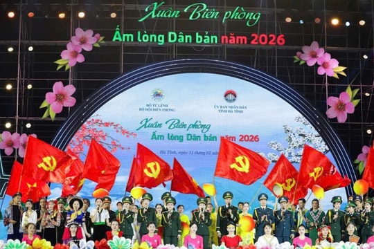 Giàu ý nghĩa chương trình chính luận nghệ thuật “Xuân biên phòng ấm lòng dân bản” năm 2026