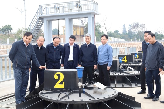 Rút ngắn thời gian lấy nước vụ xuân