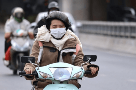 Nhiều khu vực ở Bắc Bộ rét đậm