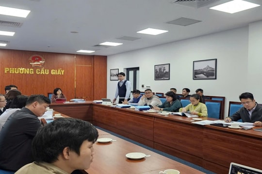 Trạm y tế thông minh tại phường Cầu Giấy Điểm tựa chăm sóc sức khỏe ban đầu của người dân Thủ đô