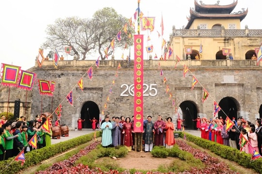 Sắc xuân cung đình tại Hoàng thành Thăng Long dịp Tết Bính Ngọ 2026