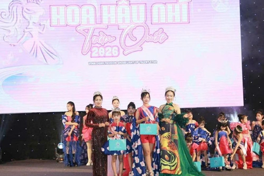 Nguyễn Ngọc Gia Hân giành danh hiệu Á hậu 1 Hoa hậu Nhí toàn quốc 2026